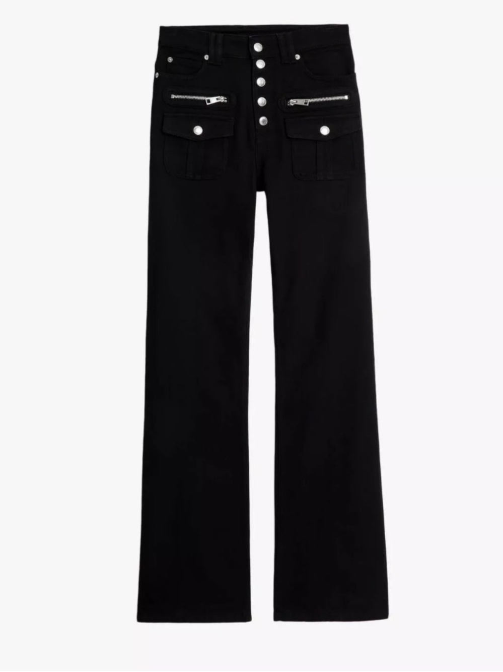 Zadig & Voltaire Eyes Eco Jeans Black